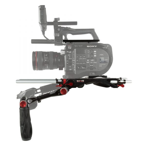 SHAPE V-Lock Quick Release Baseplate with Top Plate for Sony FS7 II
