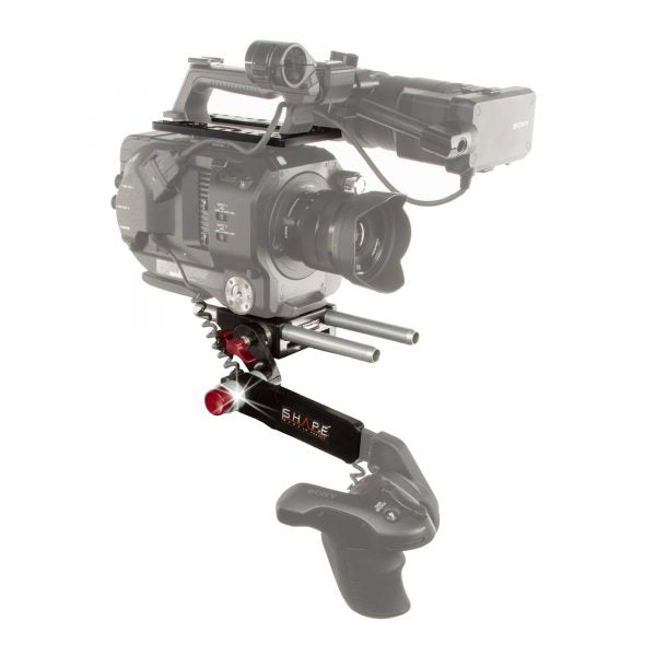 SHAPE Camera Bundle Rig with Top Plate and Remote Extension Handle for Sony FS7/FS7 II