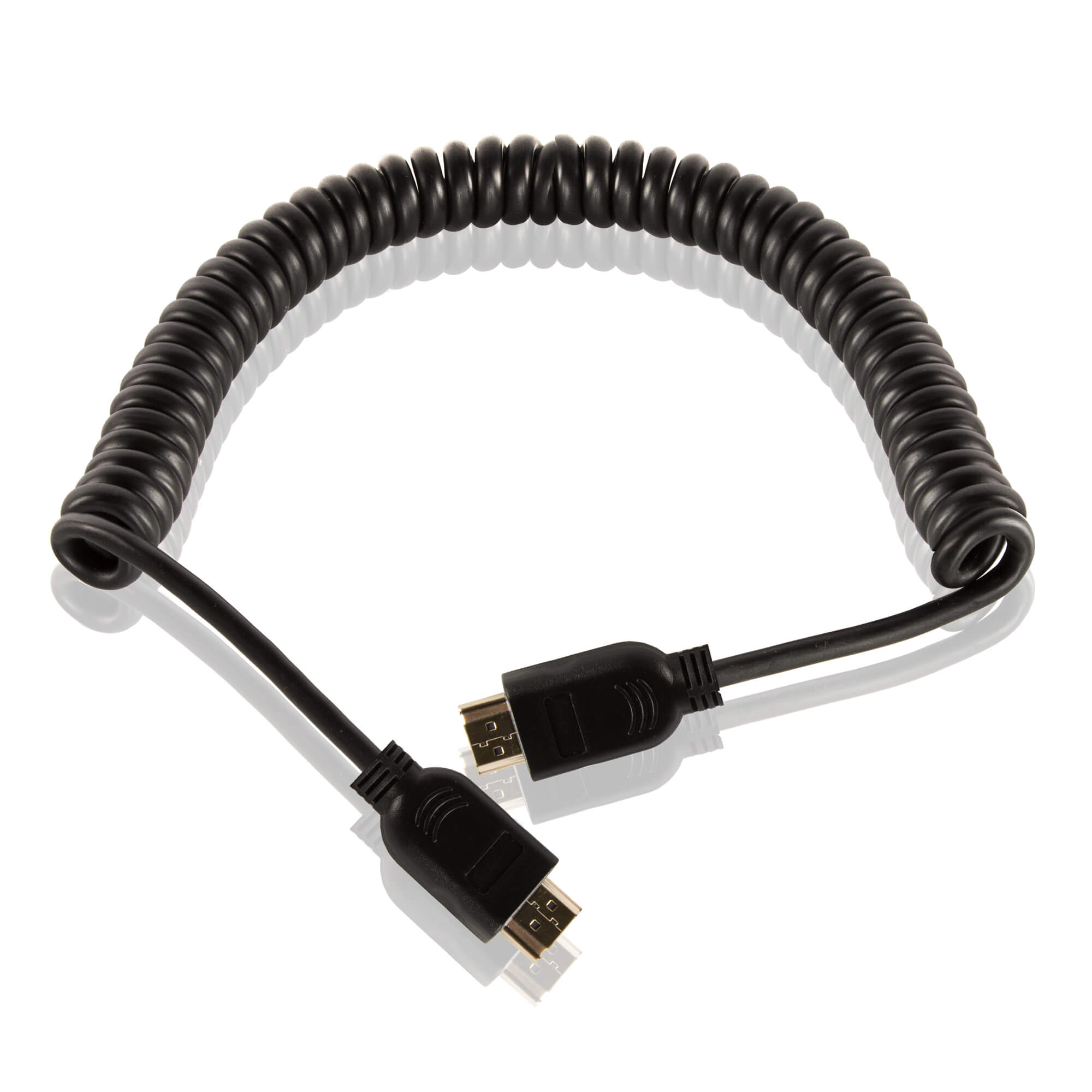 SHAPE HDMI to HDMI Coiled 4K Cable 24 inches