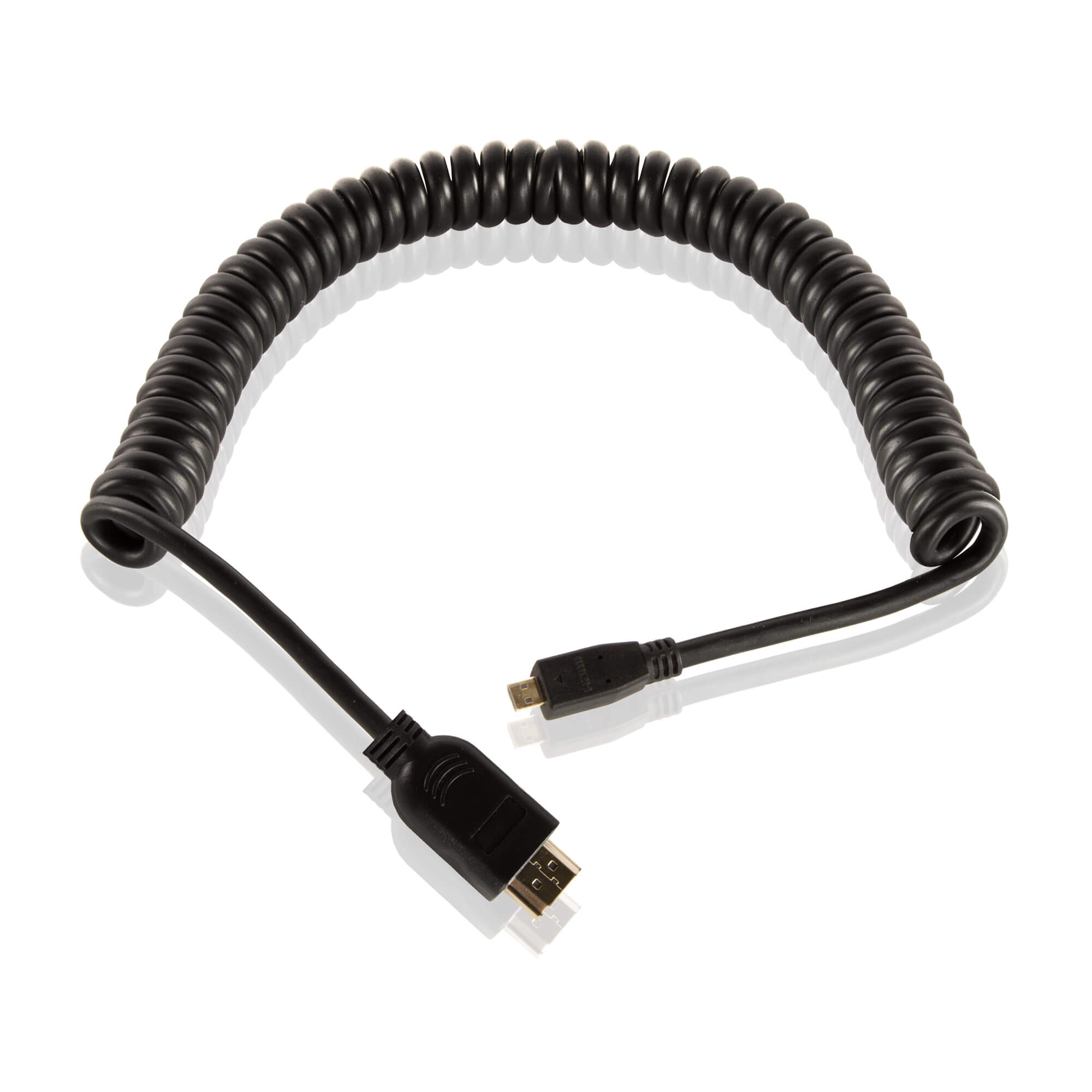 SHAPE HDMI to Micro HDMI Coiled 4K Cable 24 inches