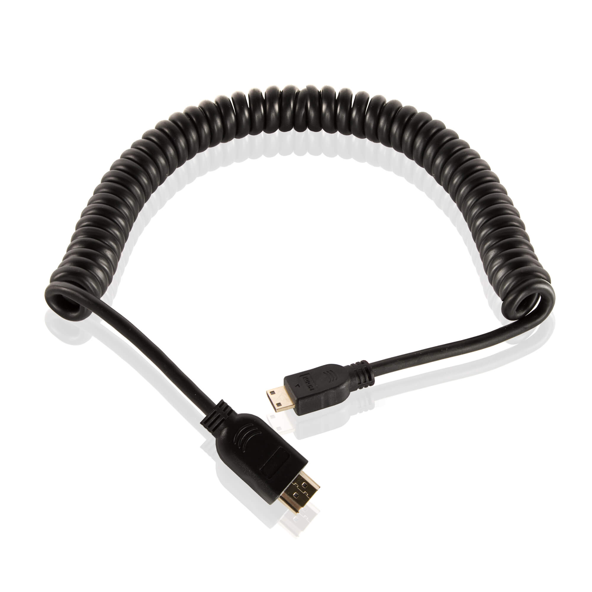 SHAPE HDMI to Mini HDMI Coiled 4K Cable 24 inches