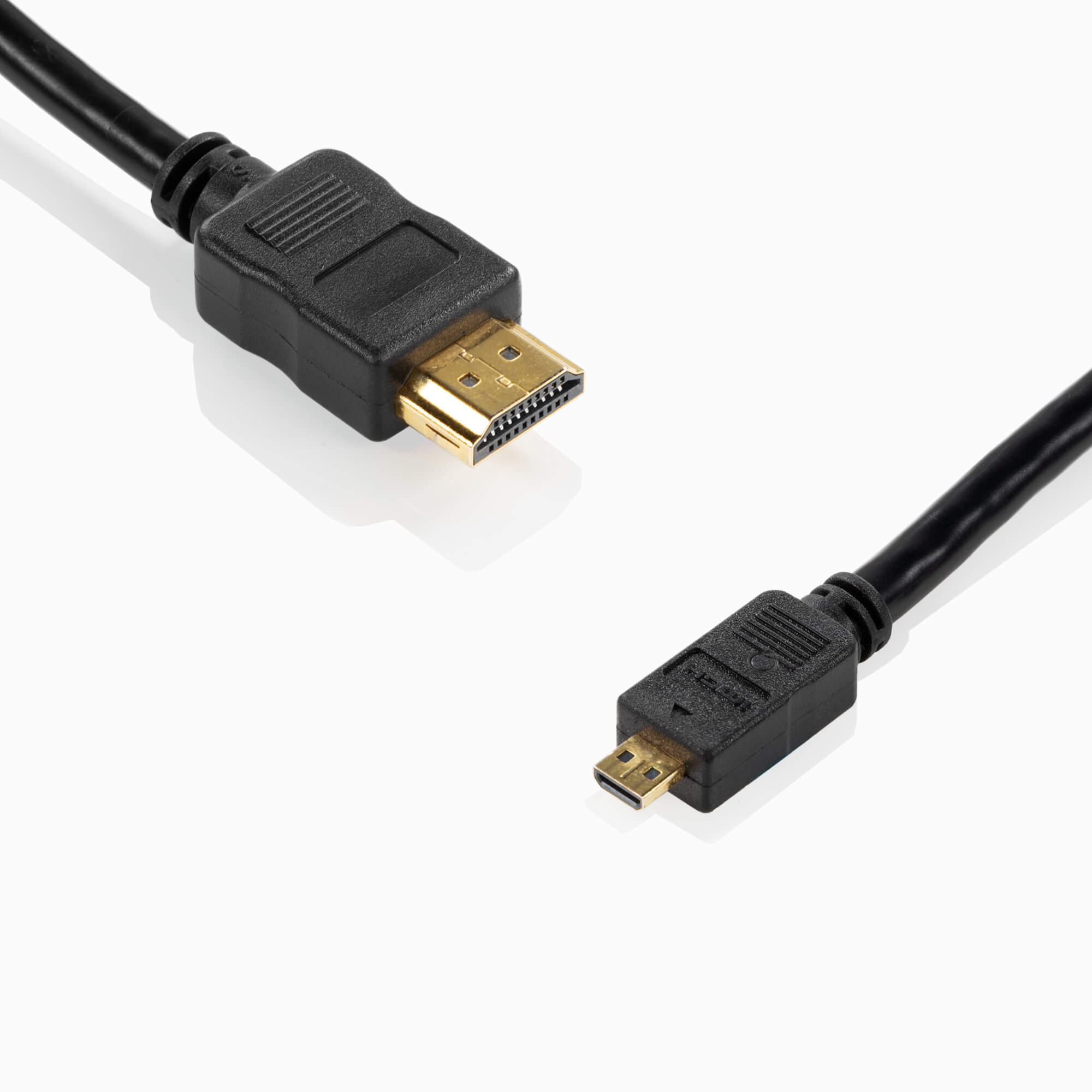 SHAPE HDMI to Micro HDMI Coiled 4K Cable 16 inches