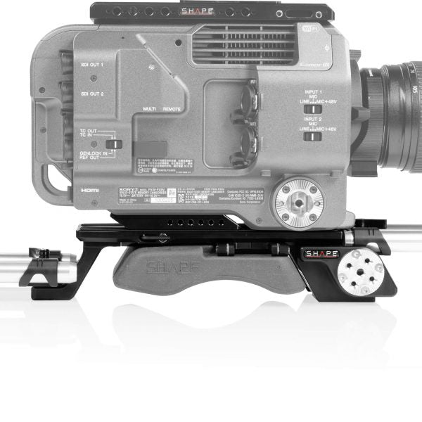 SHAPE 15 mm Baseplate with Top Plate for Sony FX9