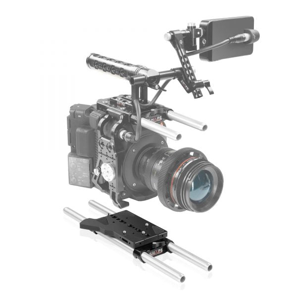 SHAPE 15 mm Baseplate for Canon C500 MKII/C300 MKIII - SHAPE wlb