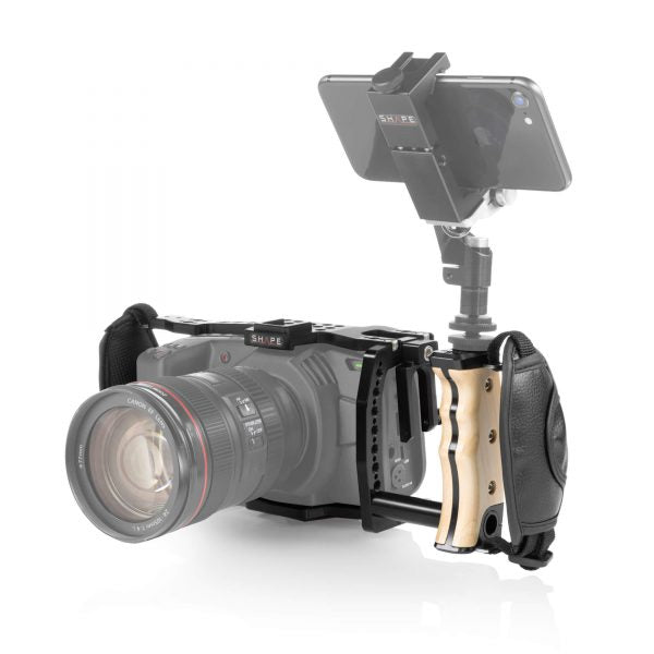 SHAPE Camera Cage Handheld for Blackmagic Pocket Cinema 4K/6K - SHAPE wlb