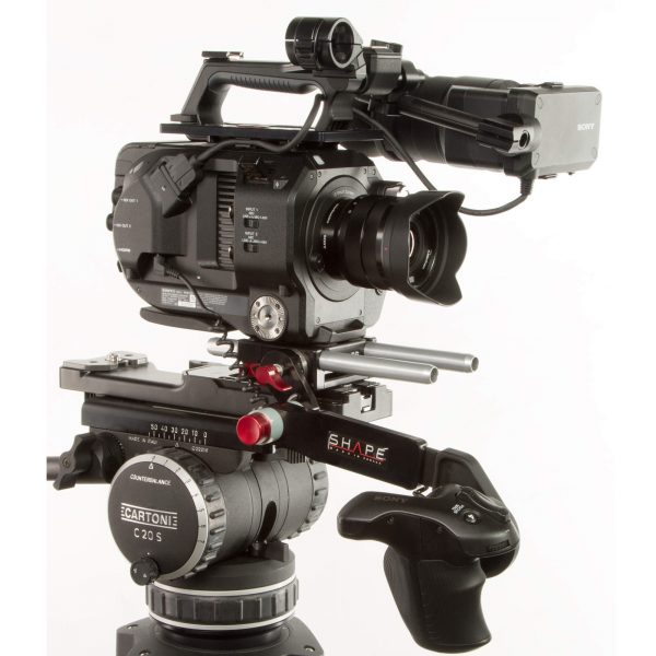 SHAPE Camera Bundle Rig with Top Plate and Remote Extension Handle for Sony FS7/FS7 II