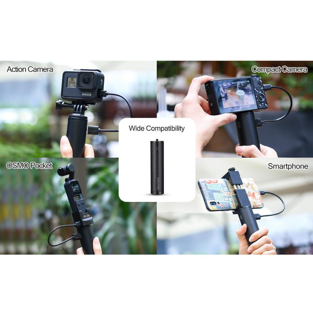 SHAPE Power Pack Handgrip 6800 mAh for Smartphones and Tablets