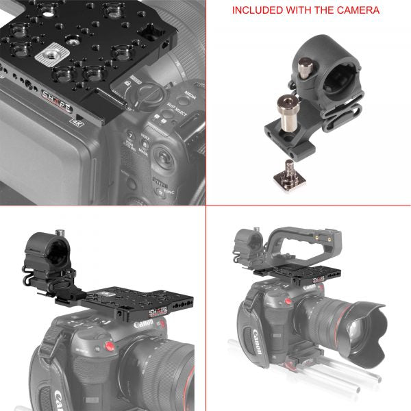 SHAPE Camera Bundle Rig for Canon C70 - SHAPE wlb