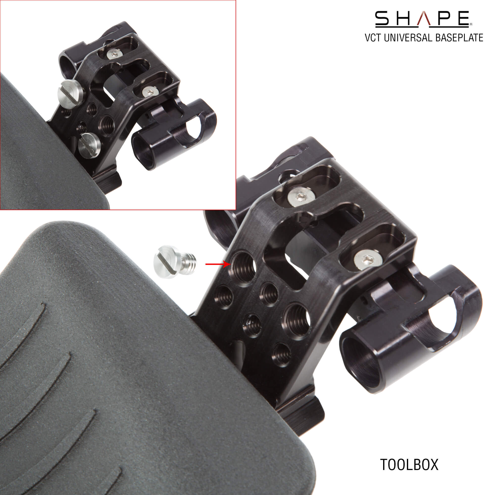 SHAPE VCT Universal Baseplate Pro Kit - SHAPE wlb