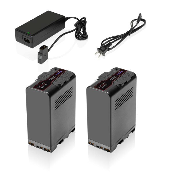 SHAPE BP-U100 Batteries with Travel Charger for Sony - SHAPE wlb