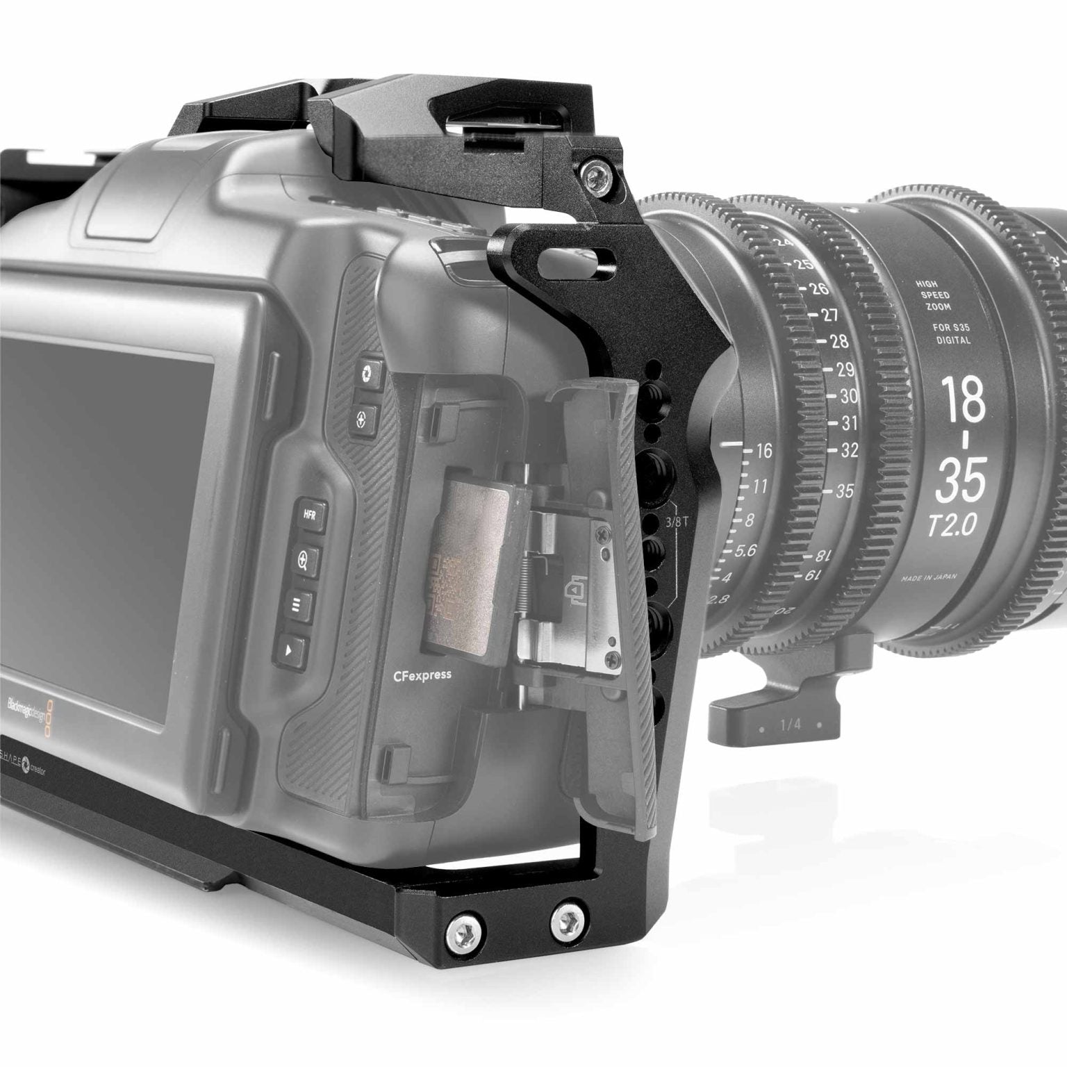 SHAPE Camera Cage for Blackmagic Cinema Camera 6K/6K PRO/6K G2