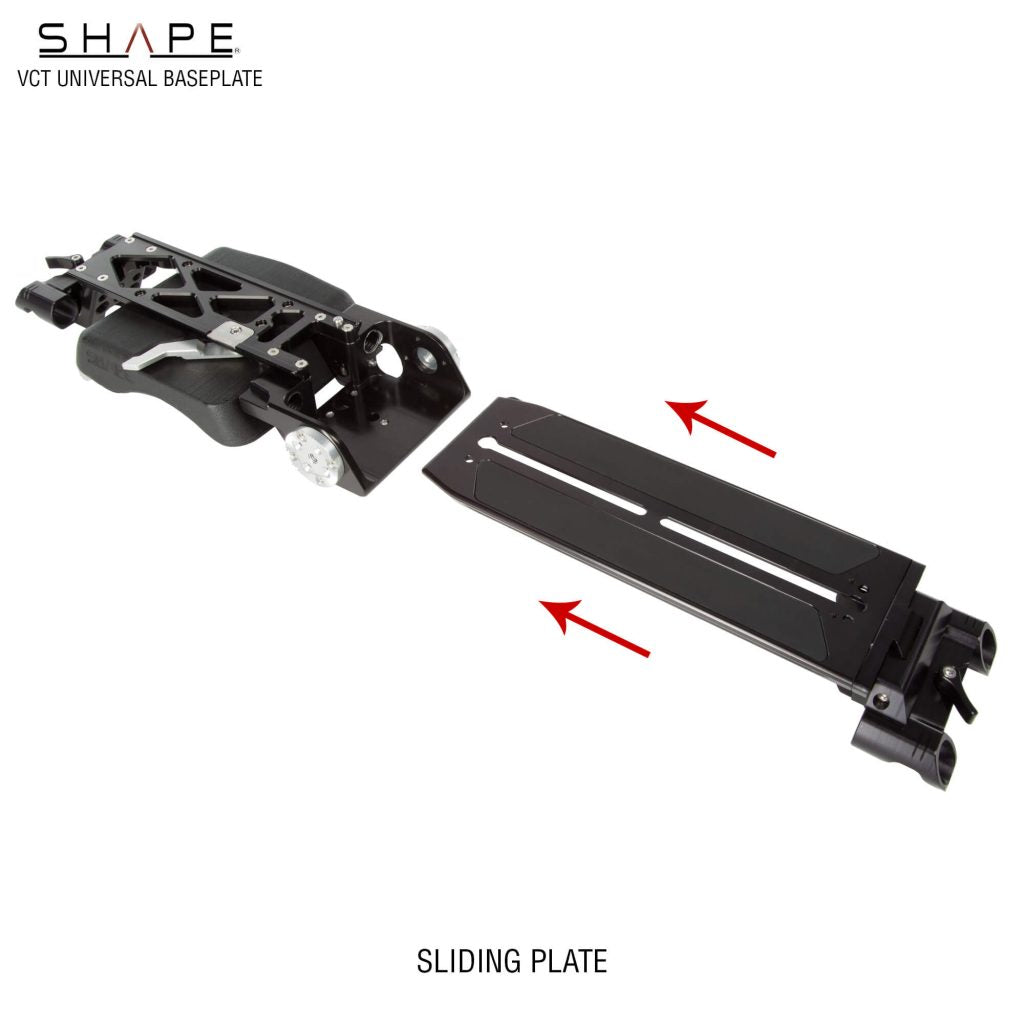 SHAPE 15 mm Baseplate with Top Plate for Sony FX6