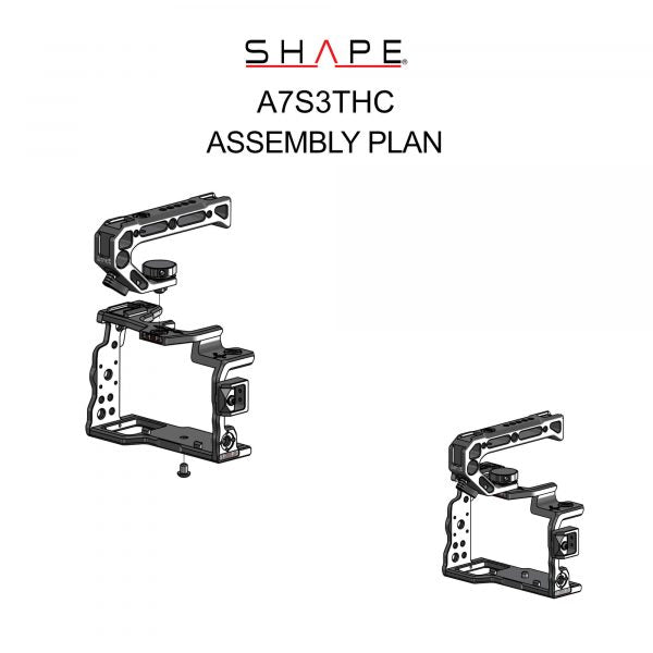 SHAPE Camera Cage with Top Handle for Sony A7S III/A7 IV/A7R V