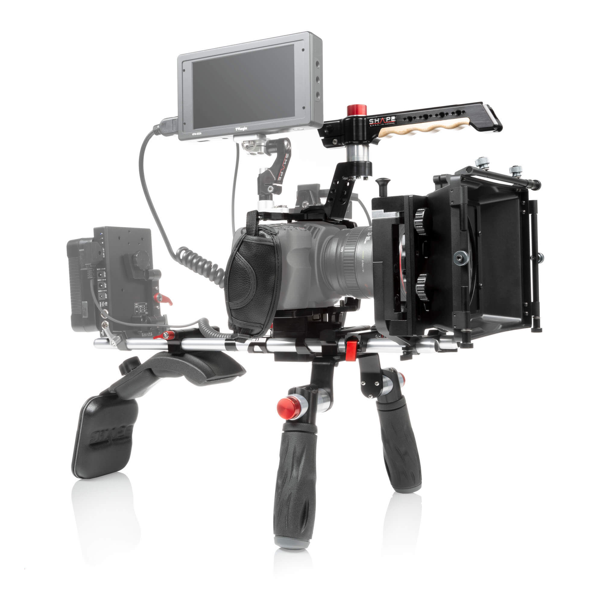 SHAPE Shoulder Mount Kit for Blackmagic Pocket Cinema 4K/6K - SHAPE wlb