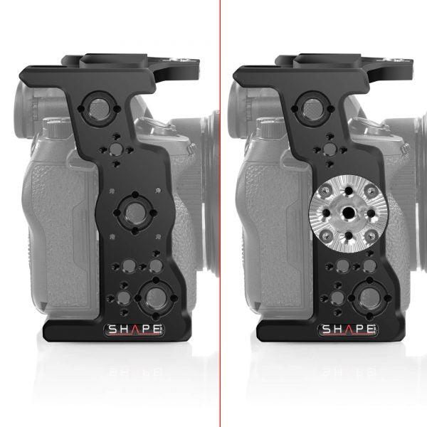 SHAPE Cage de caméra, poignée supérieure et système de bloc de tiges pour Sony A7S III/A7 IV/A7R V