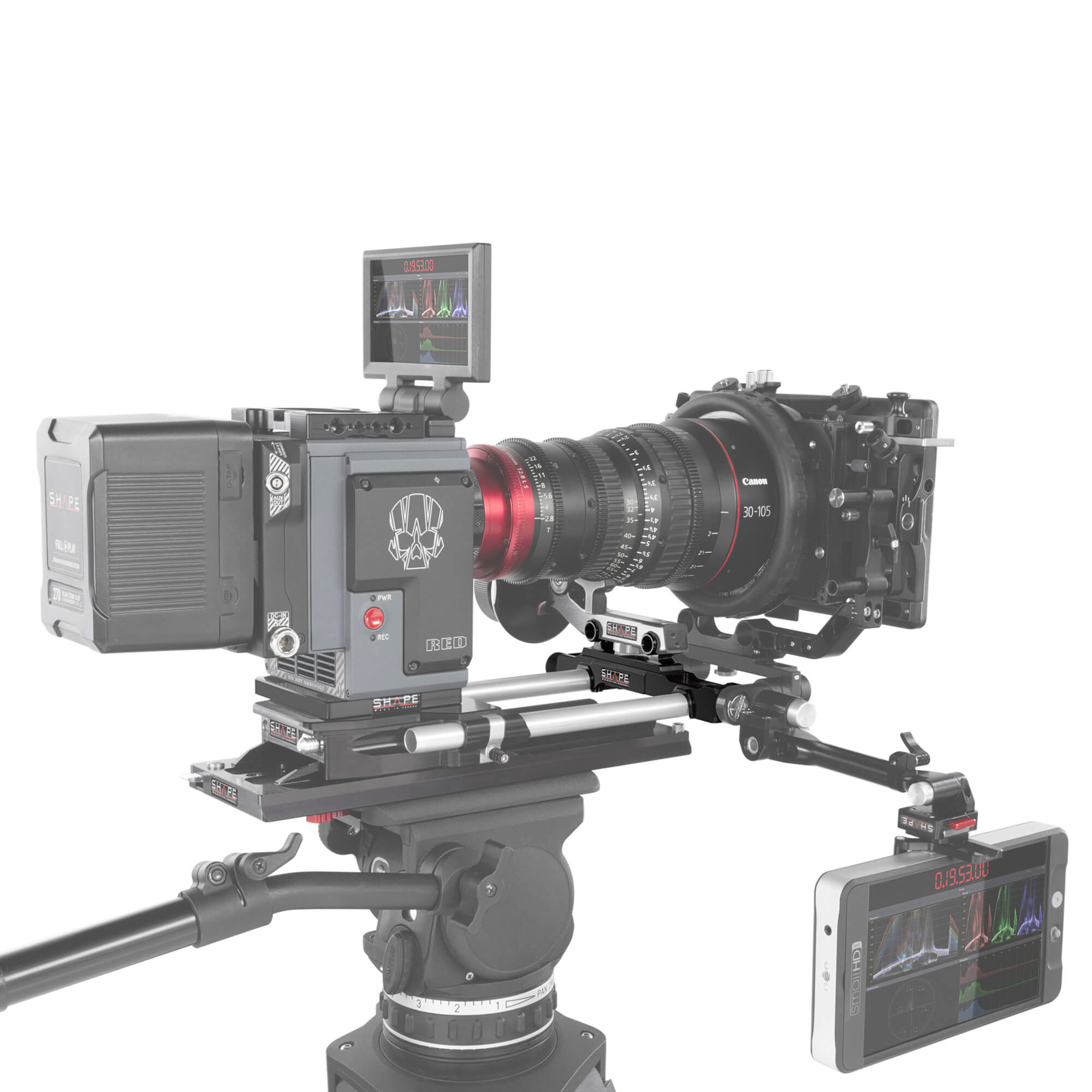 Adaptateur Snap-On SHAPE pour tiges LW de 15 mm vers tiges Studio de 15 mm