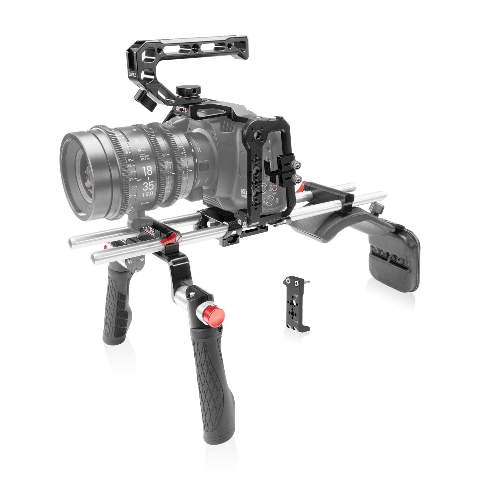 Épaule SHAPE pour Blackmagic Cinema Camera 6K/6K Pro/6K G2