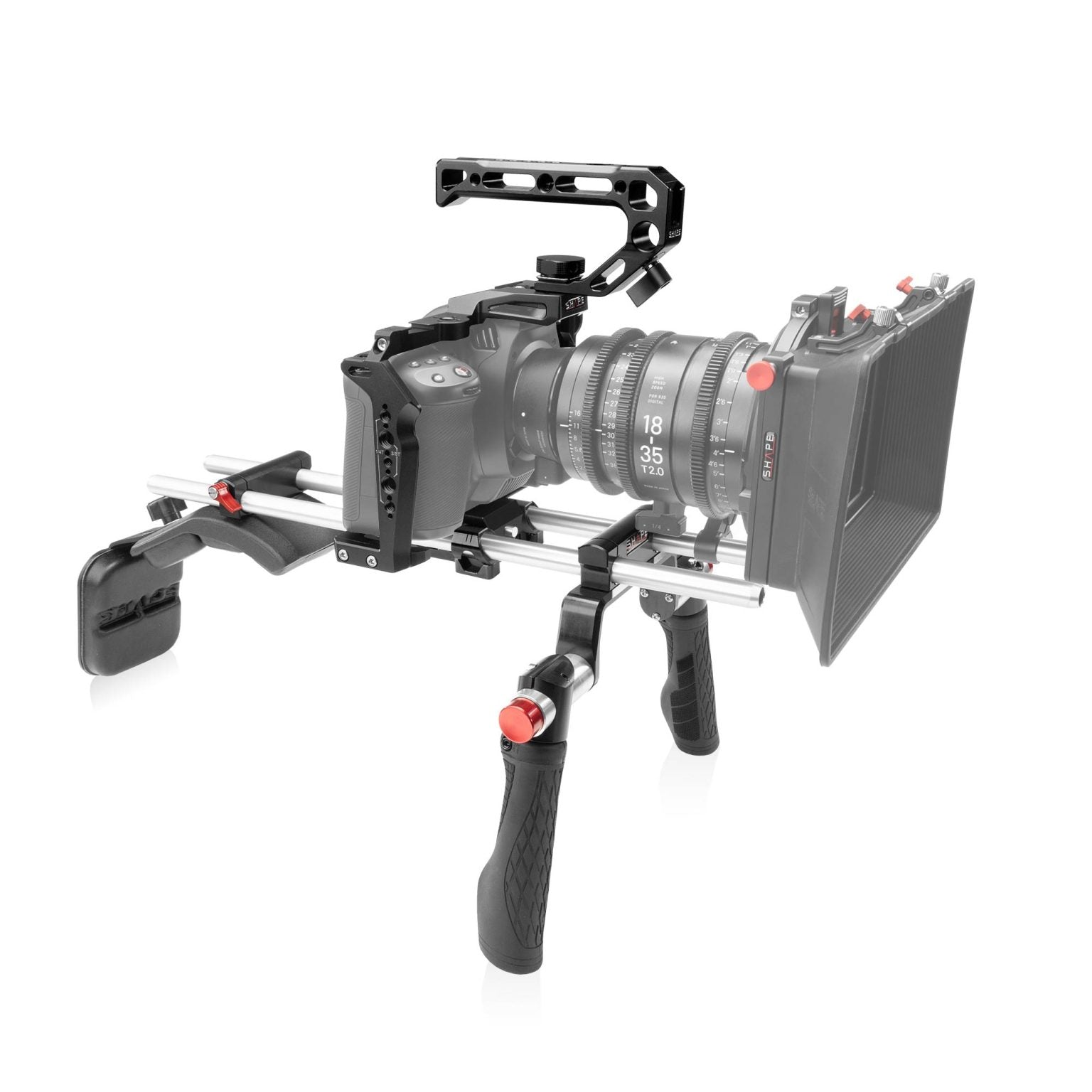 Épaule SHAPE pour Blackmagic Cinema Camera 6K/6K Pro/6K G2