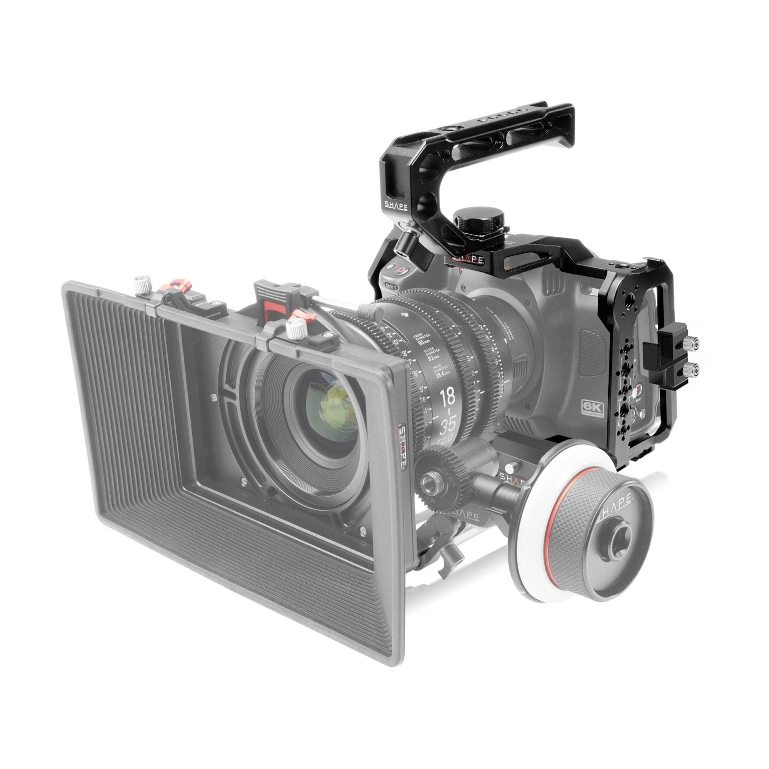 SHAPE Cage de caméra avec poignée supérieure pour Blackmagic Cinema Camera 6K/6K PRO/6K G2
